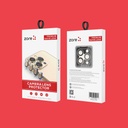 Apple iPhone 14 Pro Max Uyumlu Zore CL-12 Premium Safir Parmak İzi Bırakmayan Anti-Reflective Kamera Lens Koruyucu - 3