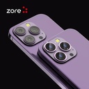 Apple iPhone 14 Pro Max Uyumlu Zore CL-12 Premium Safir Parmak İzi Bırakmayan Anti-Reflective Kamera Lens Koruyucu - 5
