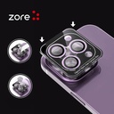 Apple iPhone 15 Plus Uyumlu Zore CL-12 Premium Safir Parmak İzi Bırakmayan Anti-Reflective Kamera Lens Koruyucu - 2