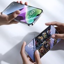Apple iPhone 14 Pro Max Uyumlu Wiwu CZ-003 Mavi Işık Teknolojili Hidrofobik ve Oleofobik Parlama Önleyici Cam Ekran Koruyucu - 4