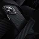 Apple iPhone 15 Plus Uyumlu Kılıf Magsafe Özellikli Karbon Fiber Benks Essential ArmorAir 600D Kevlar Kapak - 6