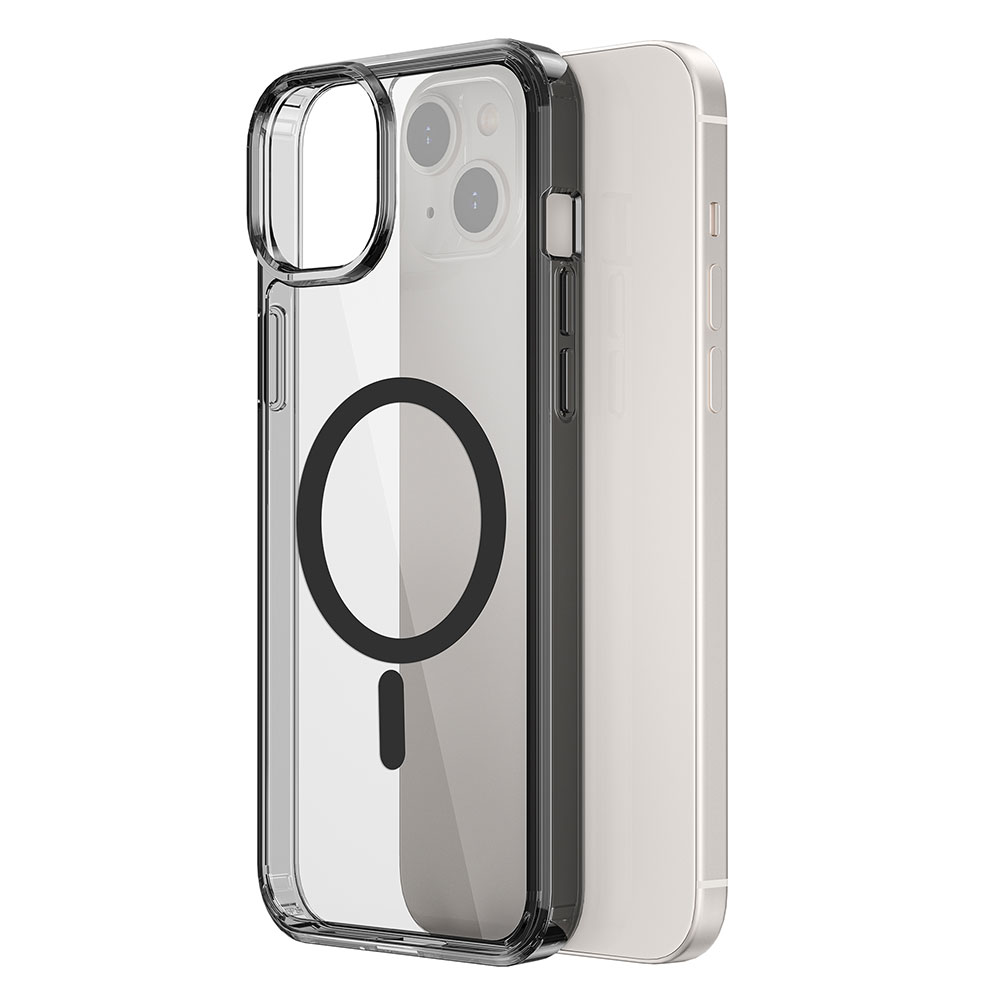 Apple iPhone 15 Uyumlu Kılıf Wiwu MCC-101 Magnetic Crystal Sert PC Kapak - 2