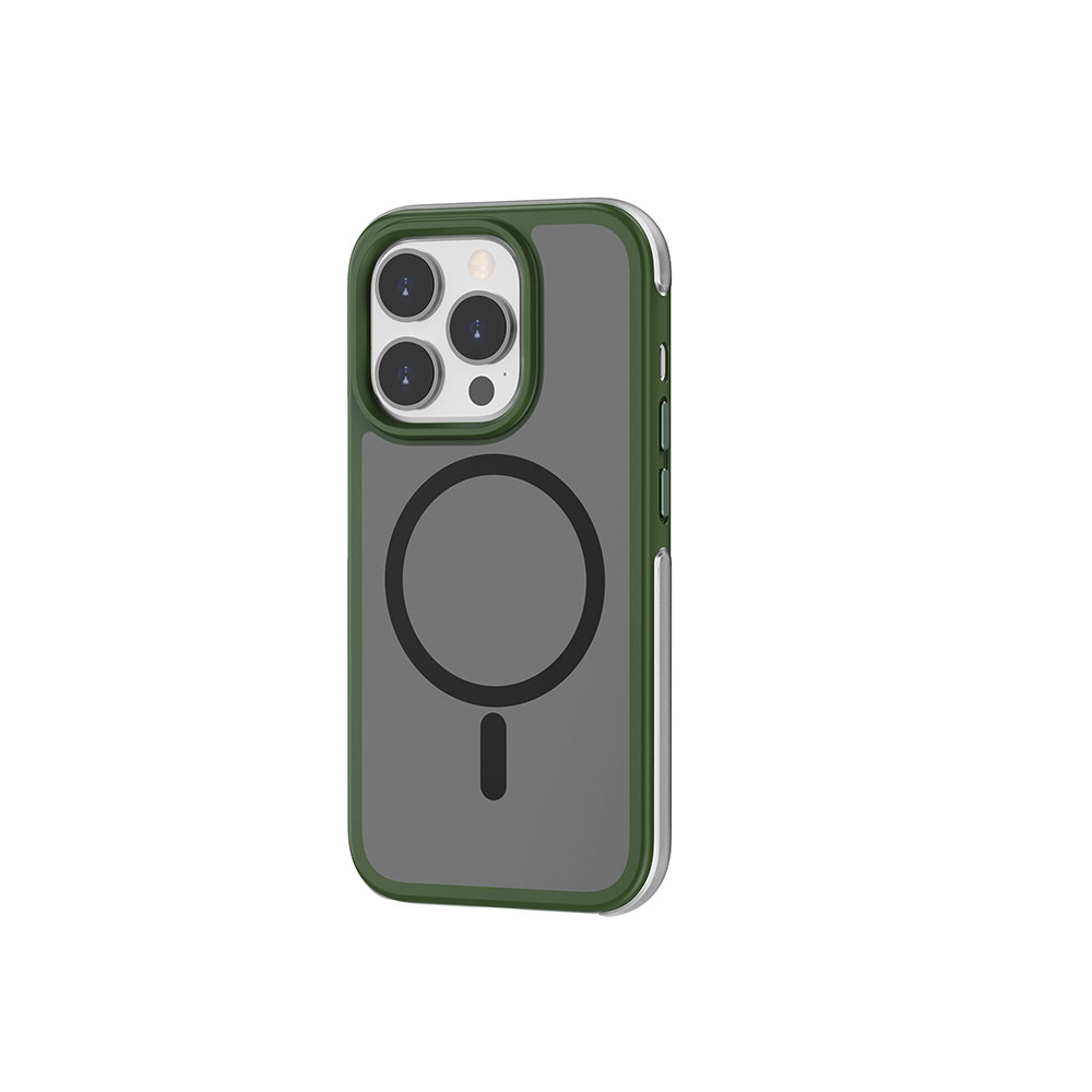 Apple iPhone 15 Pro Uyumlu Kılıf Wiwu ZKK-012 Magsafe Şarj Özellikli Air Cushion Kapak - 9