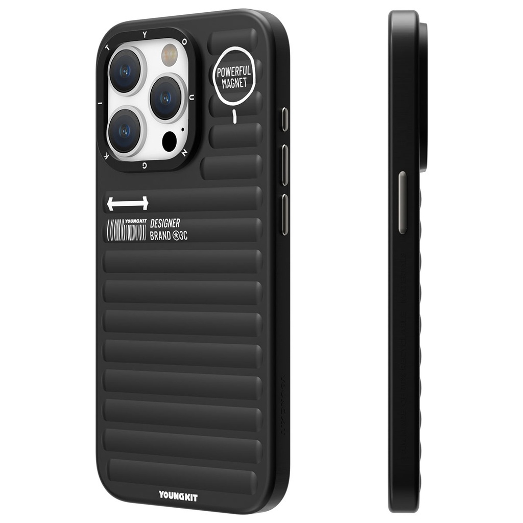 Apple iPhone 14 Pro Uyumlu Kılıf Mat Renkli Tasarım YoungKit Original Serisi Kapak - 1