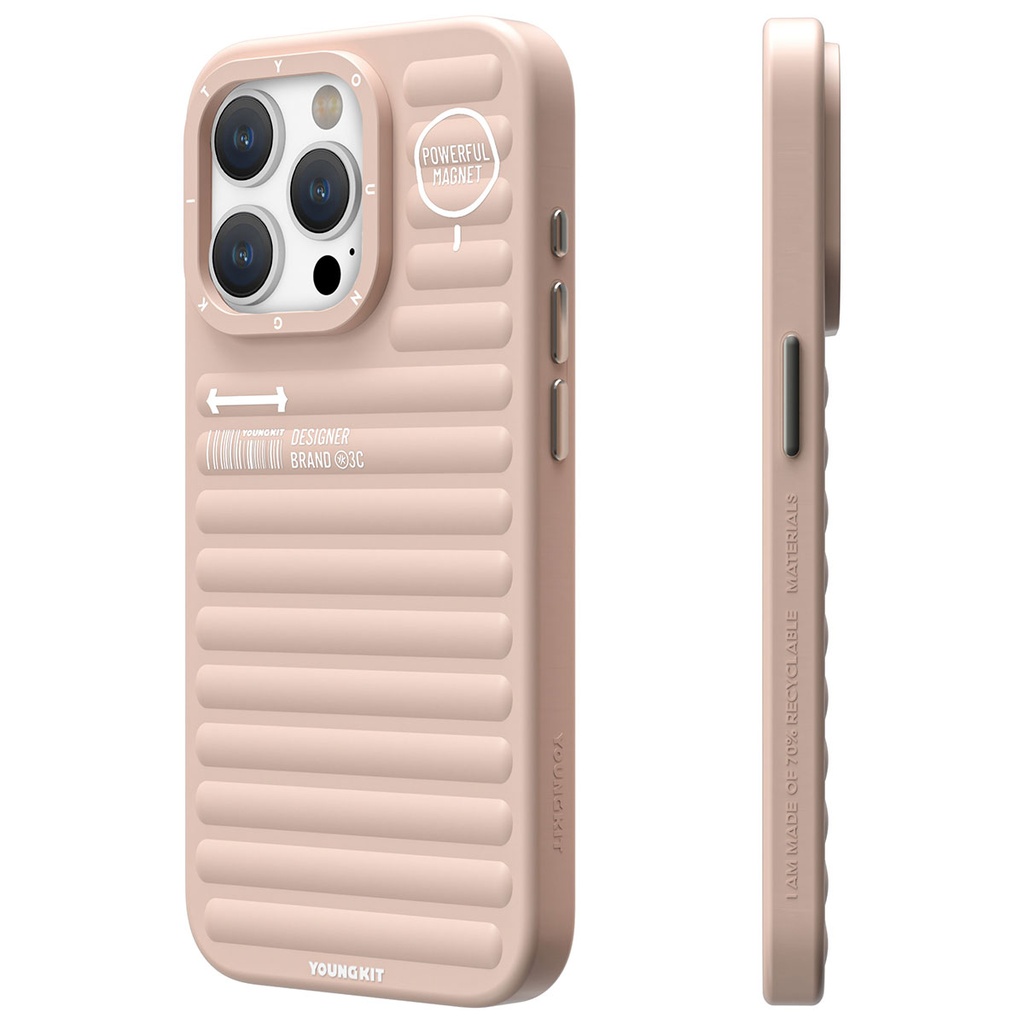 Apple iPhone 14 Pro Uyumlu Kılıf Mat Renkli Tasarım YoungKit Original Serisi Kapak - 4