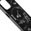 Apple iPhone 14 Pro Uyumlu Kılıf Magsafe Şarj Özellikli Desenli Youngkit Plaything Serisi Kapak - 6