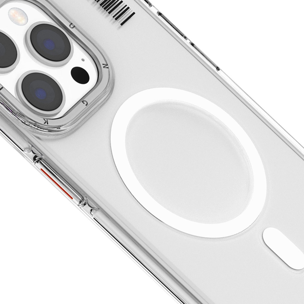 Apple iPhone 14 Pro Uyumlu Kılıf Magsafe Şarj Özellikli Şeffaf Youngkit Crystal Shield Serisi Kapak - 2