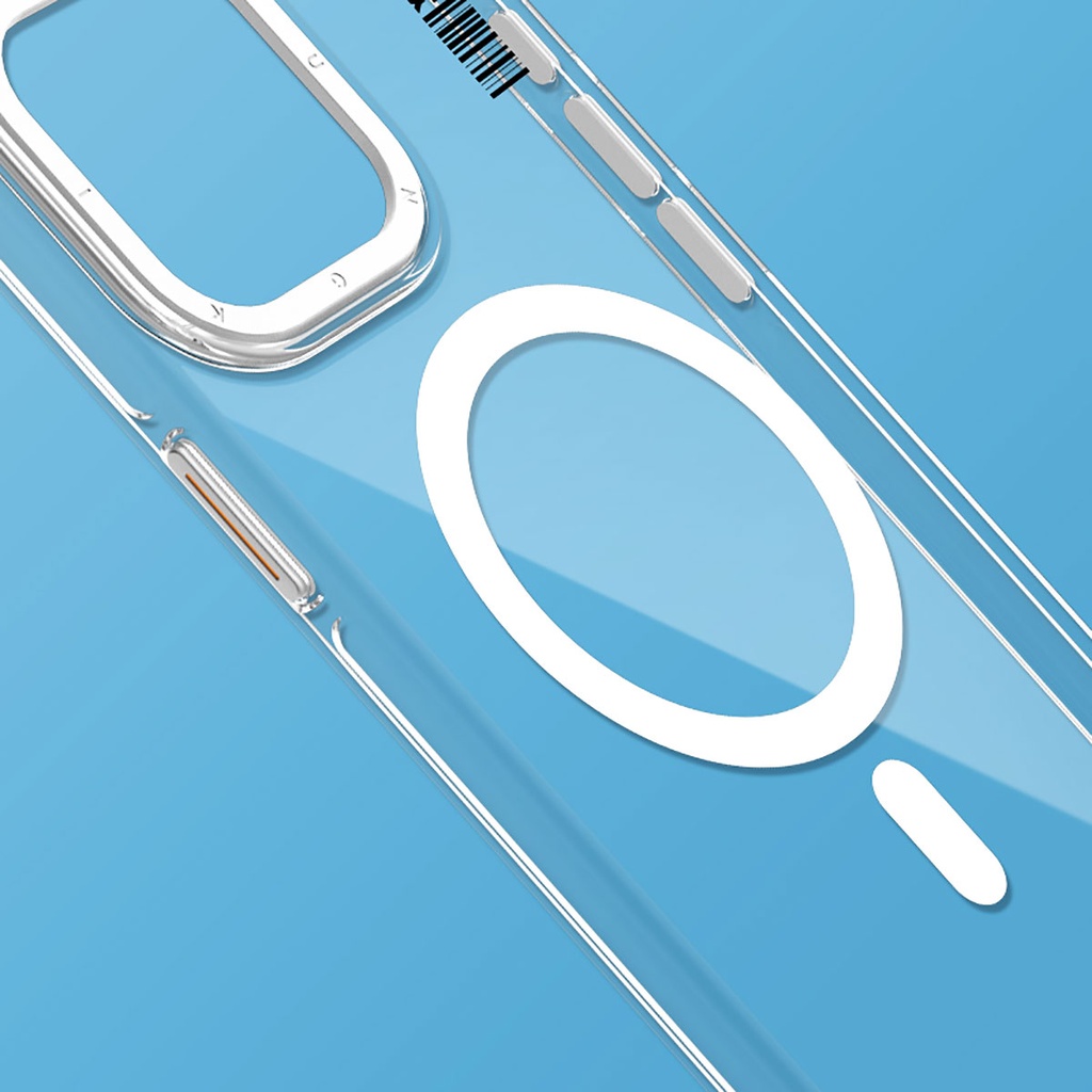 Apple iPhone 14 Pro Uyumlu Kılıf Magsafe Şarj Özellikli Şeffaf Youngkit Crystal Shield Serisi Kapak - 5