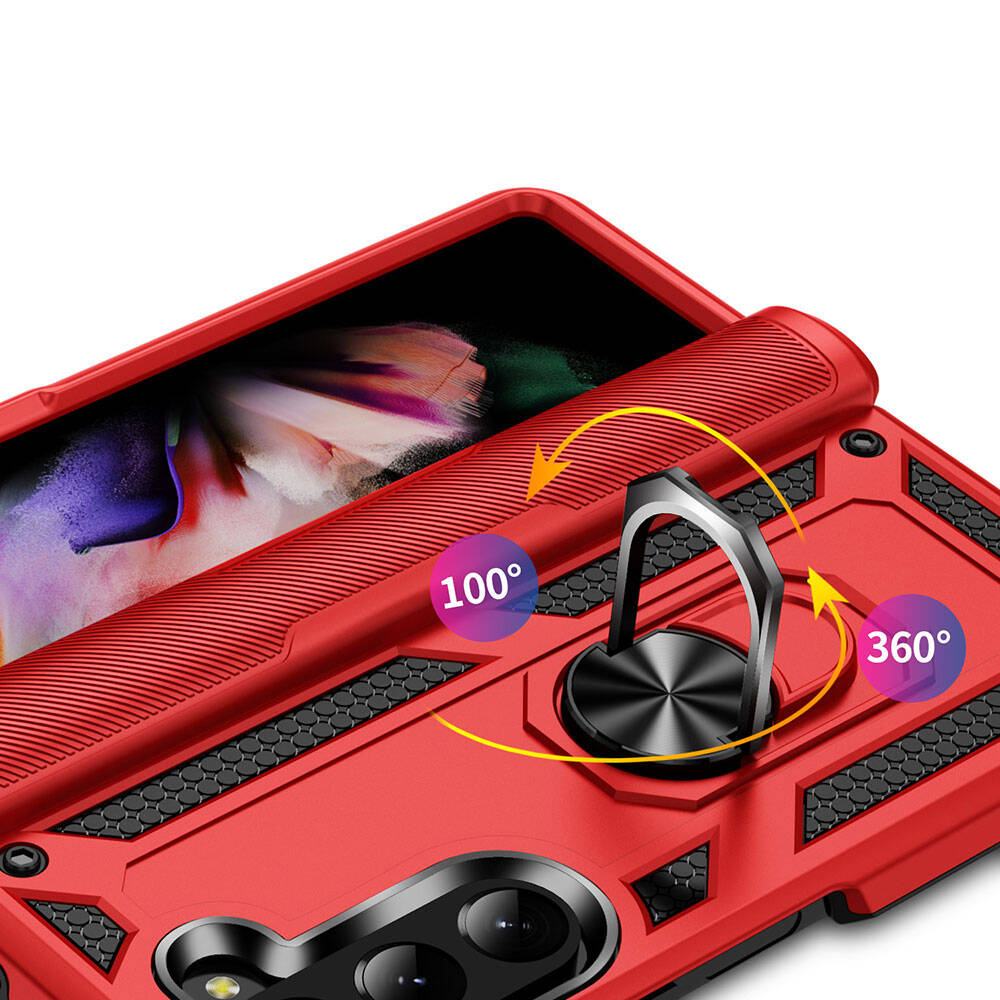 Samsung Galaxy Z Fold 5 Uyumlu Kılıf Zore Vega Kapak - 5