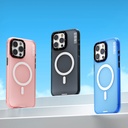 Apple iPhone 15 Uyumlu Kılıf Magsafe Şarj Özellikli Youngkit Colored Sand Serisi Kapak - 6
