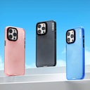 Apple iPhone 15 Pro Max Uyumlu Kılıf Buzlu Mat Tasarım Youngkit Colored Sand Serisi Kapak - 5
