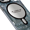 Apple iPhone 15 Uyumlu Kılıf Magsafe Şarj Özellikli YoungKit Technology Serisi Kapak - 4