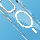 Apple iPhone 15 Uyumlu Kılıf Magsafe Şarj Özellikli Şeffaf Youngkit Crystal Shield Serisi Kapak - 2