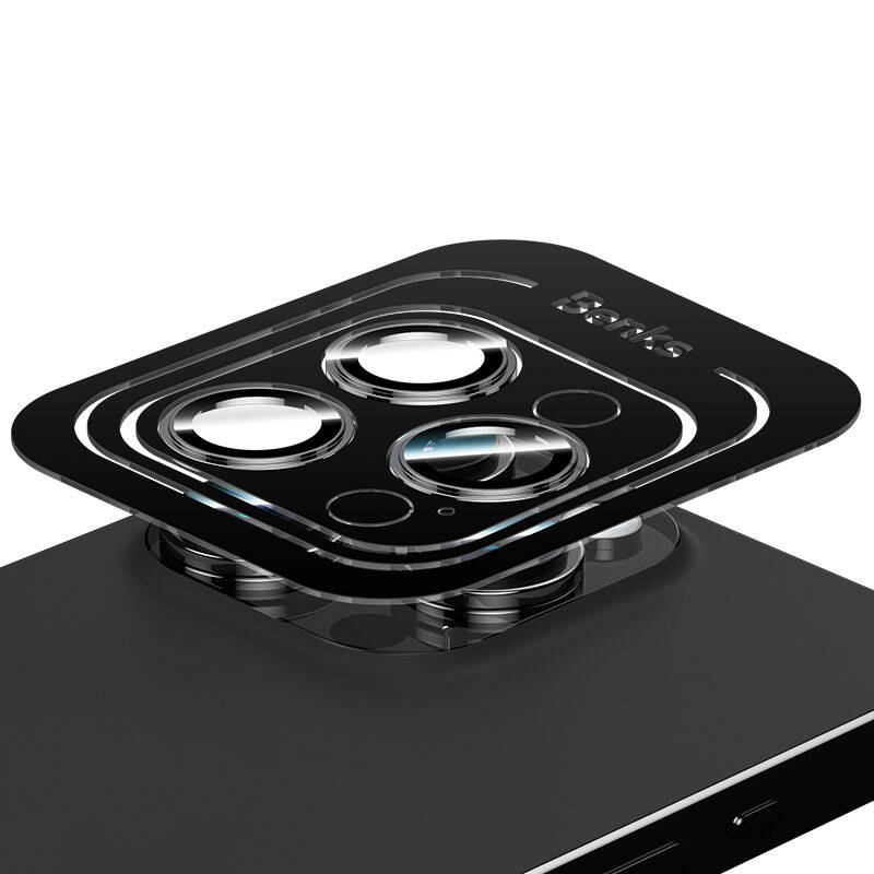 Apple iPhone 15 Pro Uyumlu ​Max Benks King Kong Corning Kamera Lens Koruyucu - 3