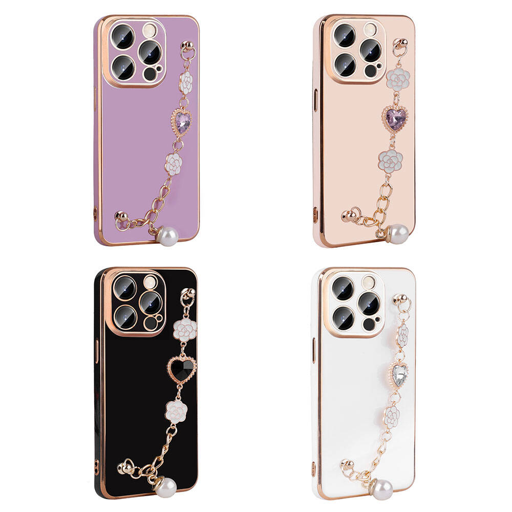 Apple iPhone 15 Pro Uyumlu Kılıf El Tutamaçlı Kamera Korumalı Zore Taka Silikon Kapak - 2