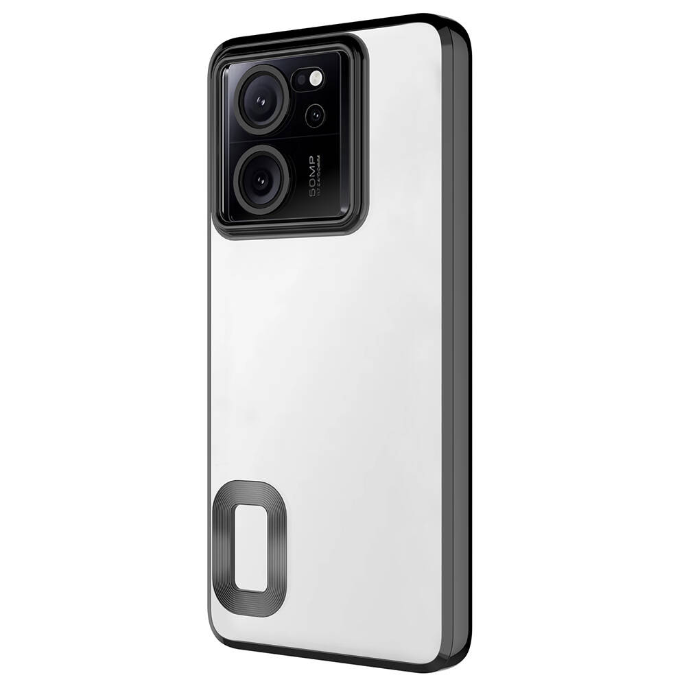 Xiaomi Mi 13T Pro Uyumlu Kılıf Kamera Korumalı Logo Gösteren Zore Omega Kapak - 7