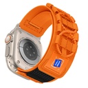 Apple Watch 7 45mm Uyumlu Zore KRD-99 Hasır Kordon - 1