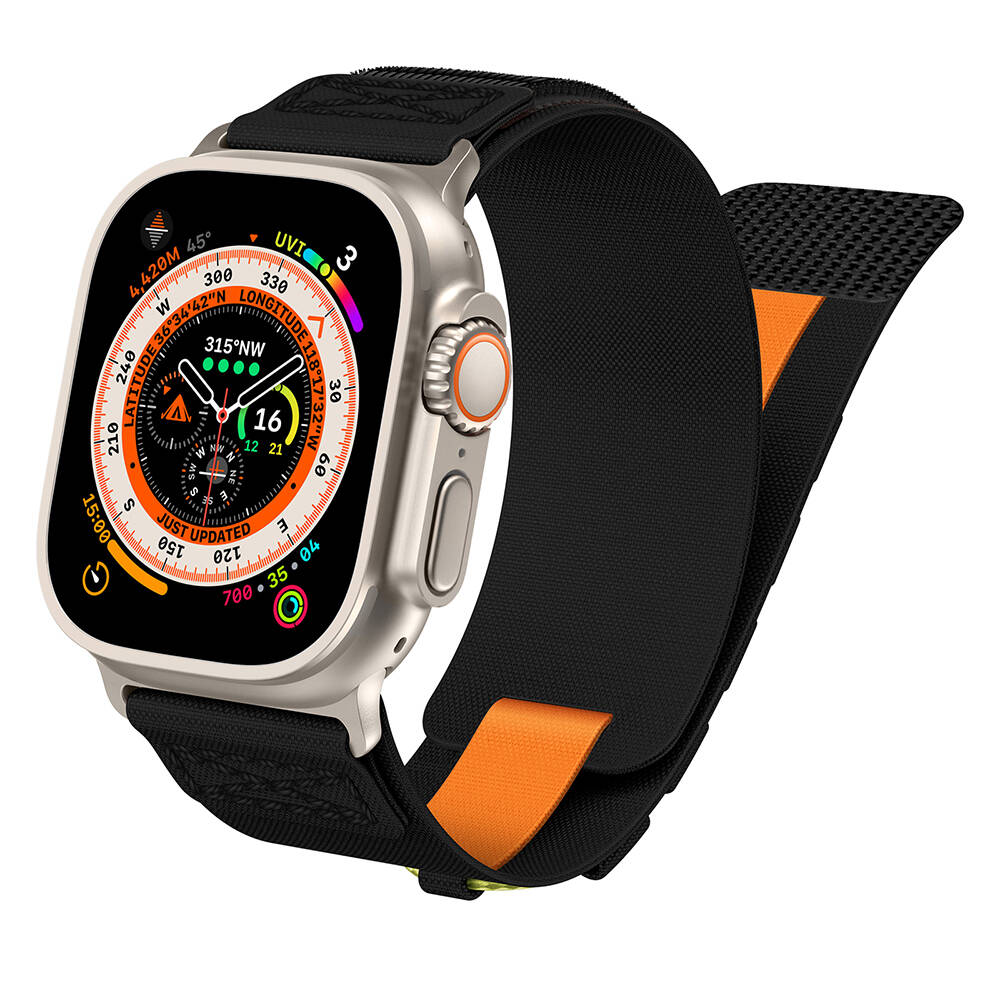 Apple Watch 42mm Uyumlu Zore KRD-99 Hasır Kordon - 24