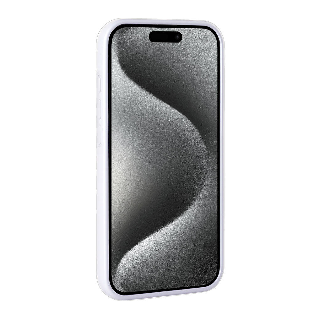 Apple iPhone 15 Pro Uyumlu Kılıf Parlak Taşlı Tasarım Zore Pırlanta Kapak - 10