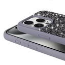 Apple iPhone 15 Pro Uyumlu Kılıf Parlak Taşlı Tasarım Zore Pırlanta Kapak - 11