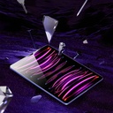 Apple iPad Pro 12.9 2021 Uyumlu (5.Nesil) Wiwu Wi-GQ002 iVista 5 Katmanlı Temperli Cam Ekran Koruyucu + Kolay Uygulama Aparatı - 7