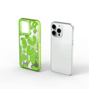 Apple iPhone 15 Pro Max Uyumlu Kılıf Magsafe Şarj Özellikli Boya Desenli Wiwu Fluorescent G Serisi Kapak - 15