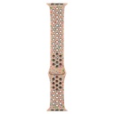 Apple Watch 40mm Uyumlu Kordon Yeni Seri 2023 KRD-02 Silikon Strap Kayış - 4