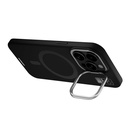 Apple iPhone 15 Pro Max Uyumlu Kılıf Magsafe Şarj Özellikli Kamera Standlı Silikon Youngkit Bitty Cream Kapak - 4