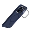 Apple iPhone 15 Pro Max Uyumlu Kılıf Magsafe Şarj Özellikli Kamera Standlı Silikon Youngkit Bitty Cream Kapak - 5