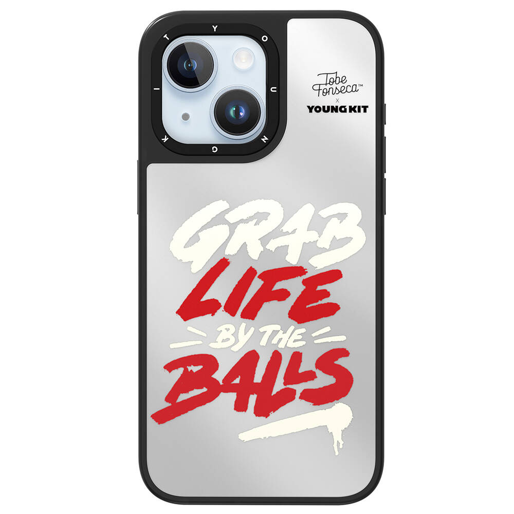 Apple iPhone 15 Pro Uyumlu Kılıf Tobias Fonseca Tasarımlı Youngkit Mirror Kapak - 2