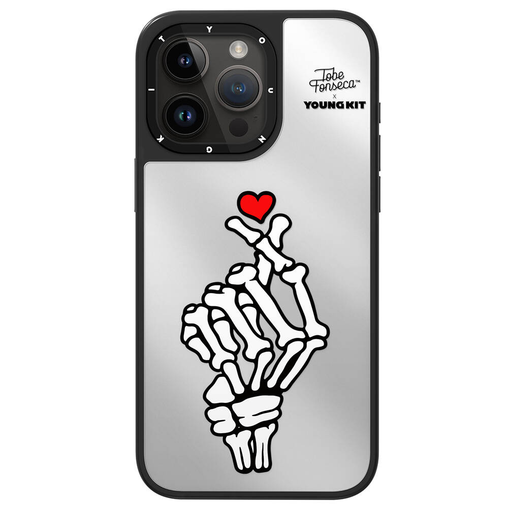 Apple iPhone 15 Pro Uyumlu Kılıf Tobias Fonseca Tasarımlı Youngkit Mirror Kapak - 8