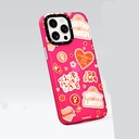 Apple iPhone 15 Uyumlu Kılıf Bethany Green Tasarımlı Youngkit Sweet Language Kapak - 10