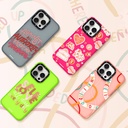 Apple iPhone 15 Uyumlu Kılıf Bethany Green Tasarımlı Youngkit Sweet Language Kapak - 11