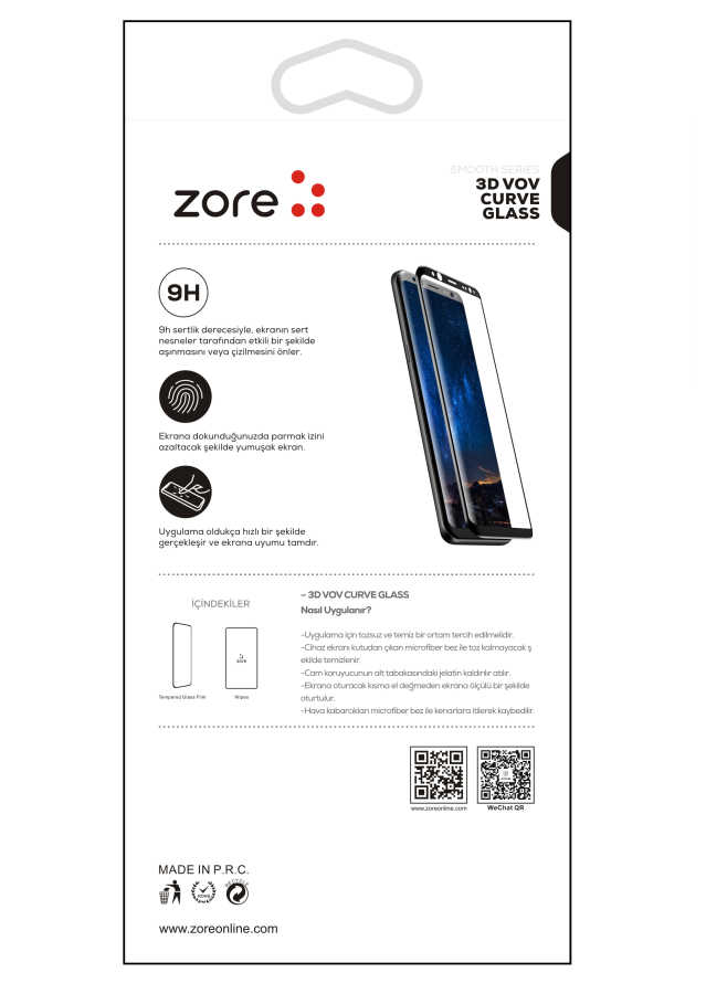 Samsung Galaxy S7 Edge Uyumlu Zore 3D Vov Curve Glass Ekran Koruyucu - 1