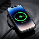 Apple iPhone 14 Pro Max Uyumlu Kılıf Magsafe Şarj Özellikli PU Deri Zore Adora Kapak - 11