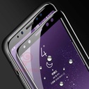 Samsung Galaxy A8 2018 Uyumlu Zore Kenarları Kırılmaya Dayanıklı Cam Ekran Koruyucu - 4