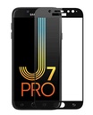 Samsung Galaxy J7 Pro Uyumlu Zore Kenarları Kırılmaya Dayanıklı Cam Ekran Koruyucu - 1