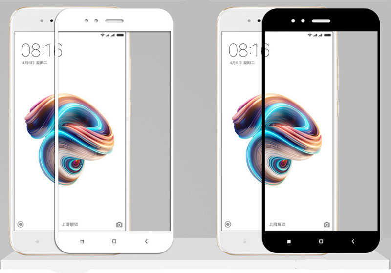 Xiaomi Mi 5x Uyumlu Zore Kenarları Kırılmaya Dayanıklı Cam Ekran Koruyucu - 3