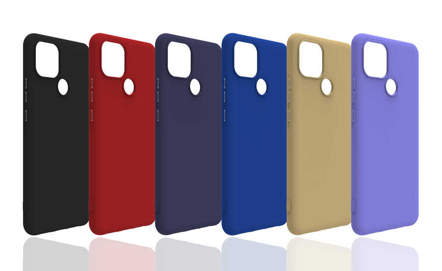 Oppo A15S Uyumlu Kılıf Zore Biye Silikon - 2