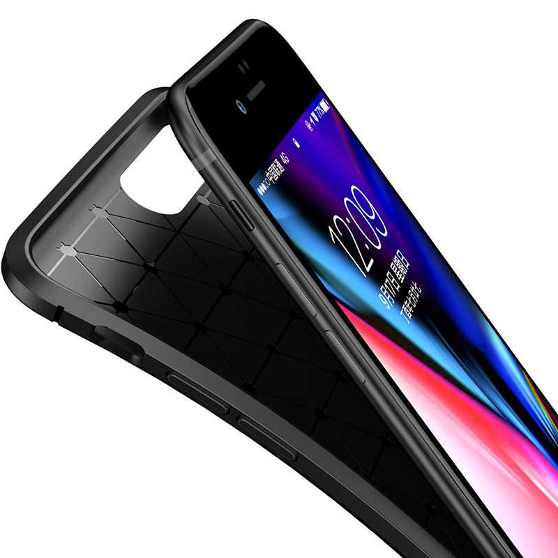 Apple iPhone 7 Plus Uyumlu Kılıf Zore Negro Silikon Kapak - 5