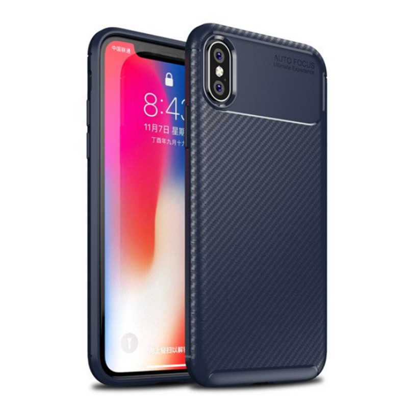 Apple iPhone X Uyumlu Kılıf Zore Negro Silikon Kapak - 1