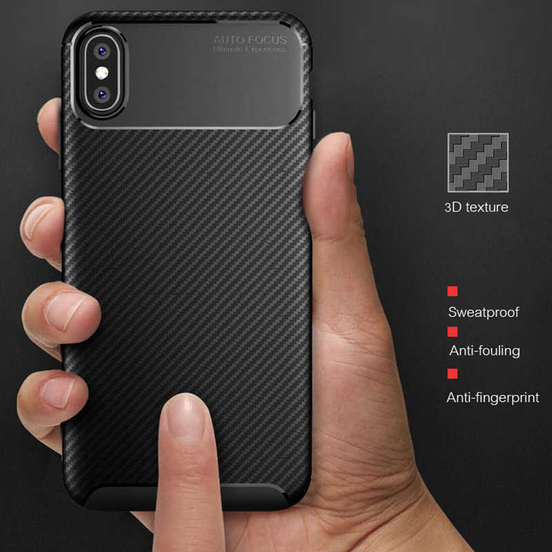 Apple iPhone X Uyumlu Kılıf Zore Negro Silikon Kapak - 7