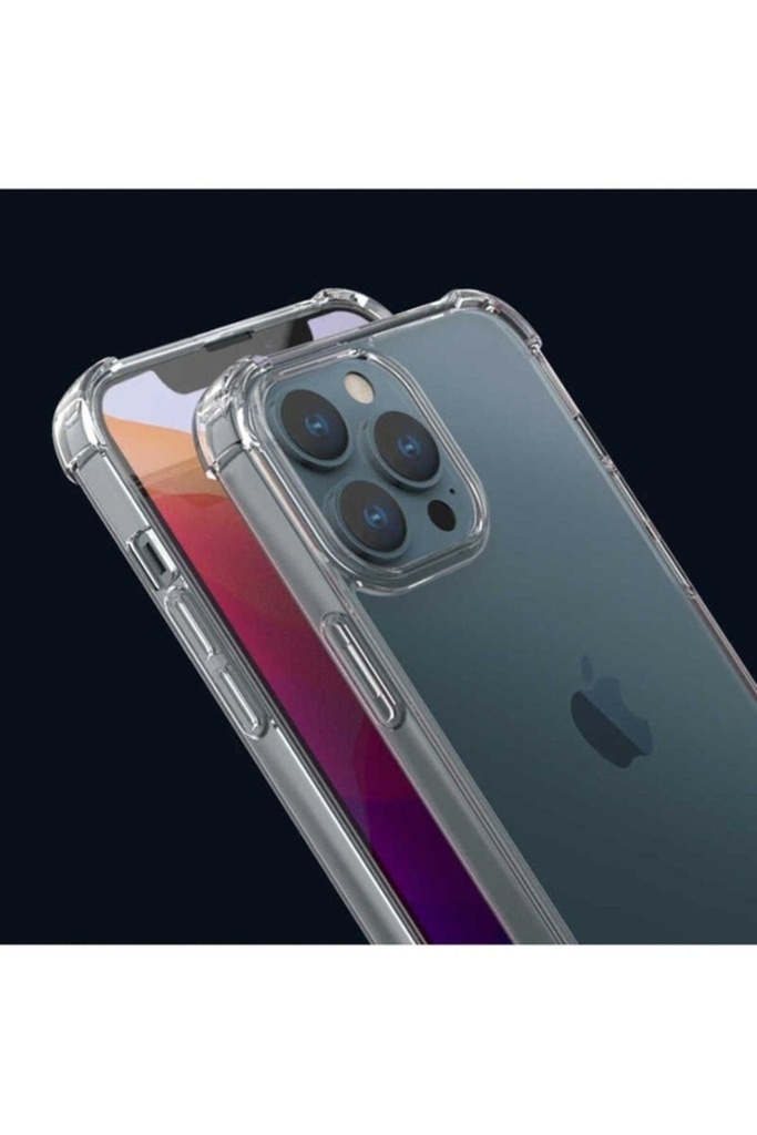 Apple iPhone 13 Pro Uyumlu Kılıf Zore Kamera Korumalı Nitro Anti Shock Silikon