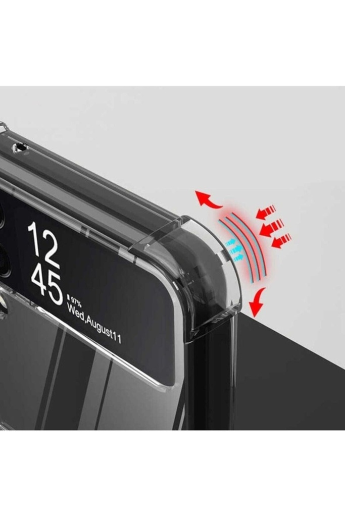 Samsung Galaxy Z Flip 4 Uyumlu Kılıf Zore Nitro Anti Shock Silikon