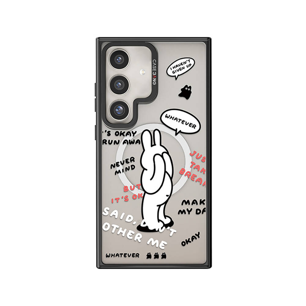 Samsung Galaxy S24 Plus Uyumlu Magsafe Şarj Özellikli Casebang Chill Out Serisi Mıknatıslı Arka Panel - 1