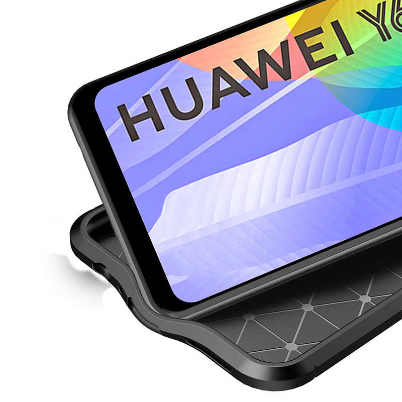 Huawei Y6P Uyumlu Kılıf Zore Niss Silikon Kapak - 1