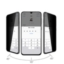 Samsung Galaxy A15 Uyumlu Zore New 5D Privacy Temperli Ekran Koruyucu