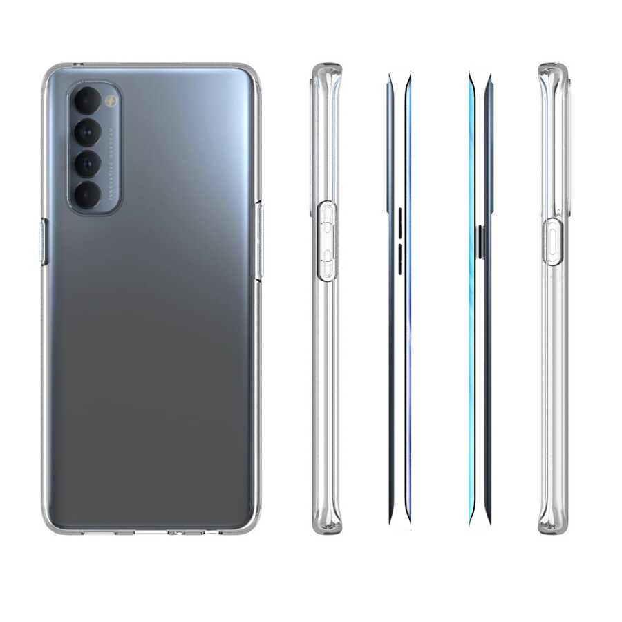 Oppo Reno 4 Pro 4G Uyumlu Kılıf Zore Süper Silikon Kapak - 3