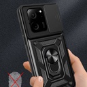 Xiaomi Mi 13T Uyumlu Kılıf Magnetik Standlı Kamera Korumalı Zore Sürgülü Vega Kapak - 3