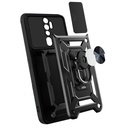 Oppo A9 2020 Uyumlu Kılıf Magnetik Standlı Kamera Korumalı Zore Sürgülü Vega Kapak - 1